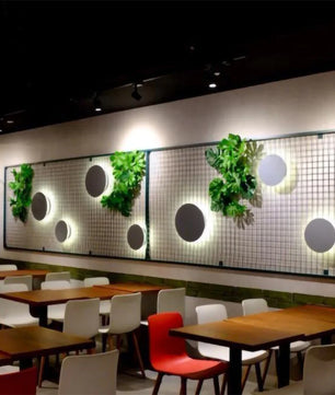 Art Fluorescent Wall Lamp
