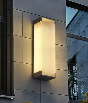 Rectangular Outdoor Wall Light