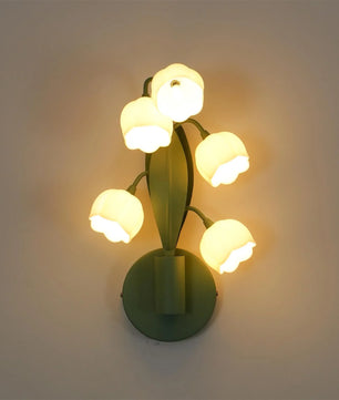 Bell Orchid Wall Lamp