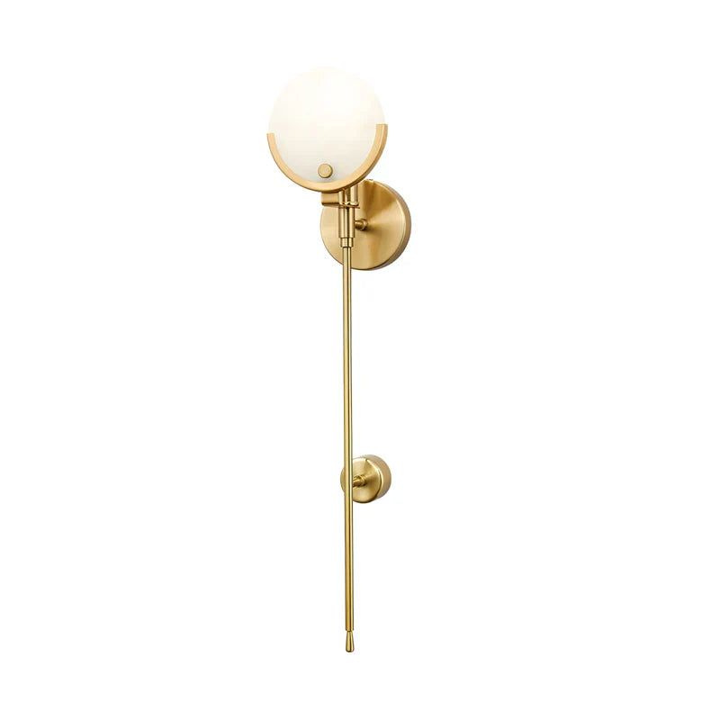 Ava Brass Wall Lamp