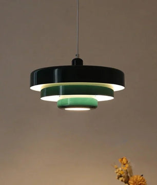 Triple Layer Disc Macaron Cake Pendant Lamp S103