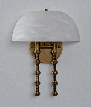 Méduse Alabaster Wall Sconce