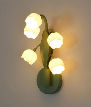 Bell Orchid Wall Lamp