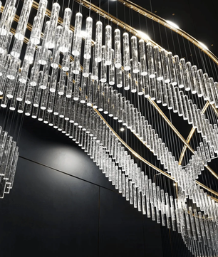Crystal Spin Customized Chandelier