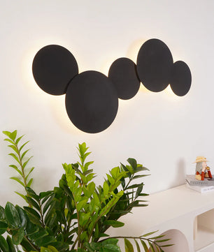 Art Fluorescent Wall Lamp