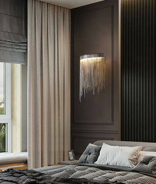 Cadena Tassel Wall Lamp
