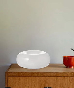 Bauhaus Glass Donut Table / Wall Lamp S77