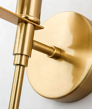 Ava Brass Wall Lamp
