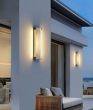 Rectangular Outdoor Wall Light
