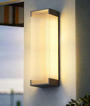 Rectangular Outdoor Wall Light