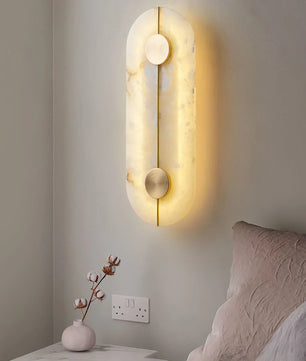Artistic Alabaster Wall Lamp