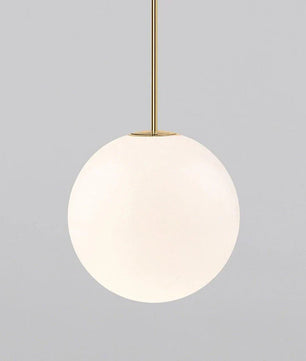 Brass Architectural Pendant Light
