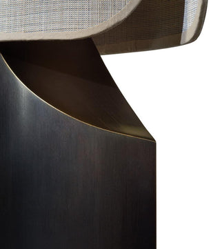 Barrier Linen Floor Lamp