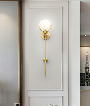 Ava Brass Wall Lamp