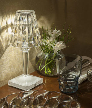 Sparkle Glam Built-in Battery Table Lamp