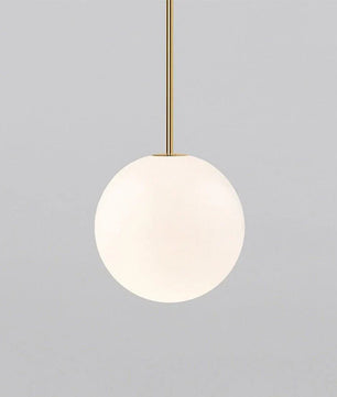 Brass Architectural Pendant Light