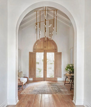 Luminous Cascade Chandelier