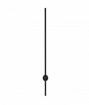 مصباح حائط LED خطي صناعي أسود قابل للتعتيم S76