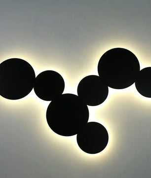 Art Fluorescent Wall Lamp