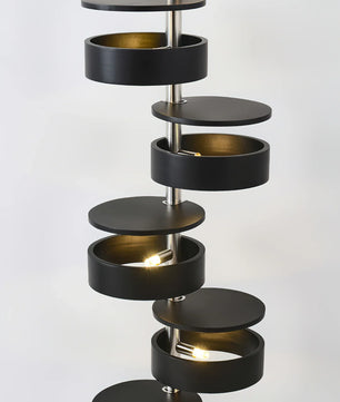 Cylindrical Flow Floor Lamp