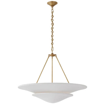 Brass + White plaster