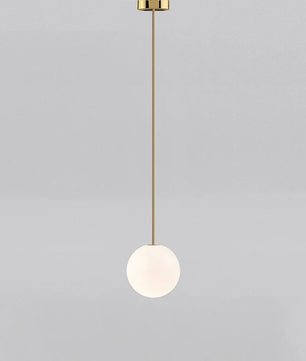 Brass Architectural Pendant Light