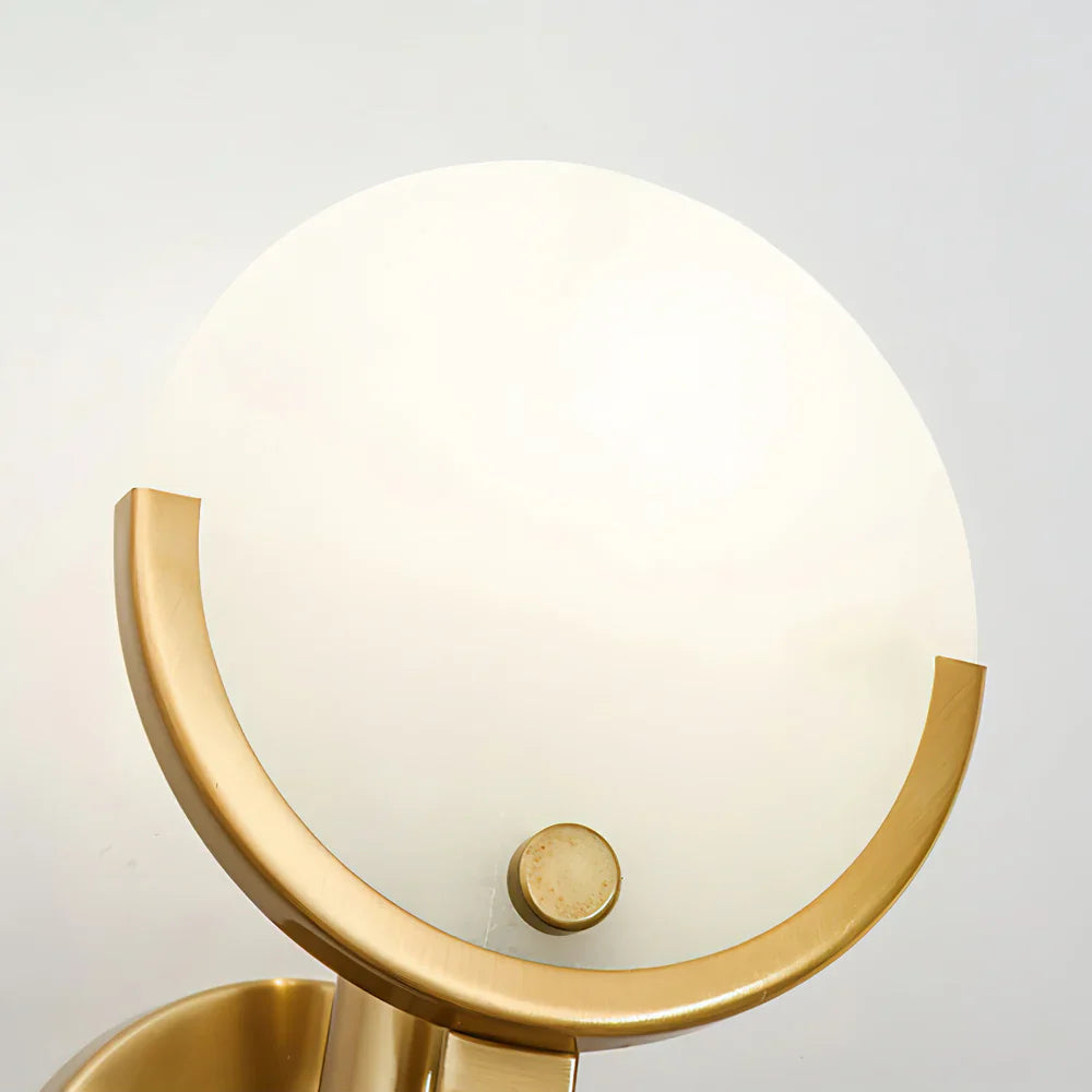 Ava Brass Wall Lamp