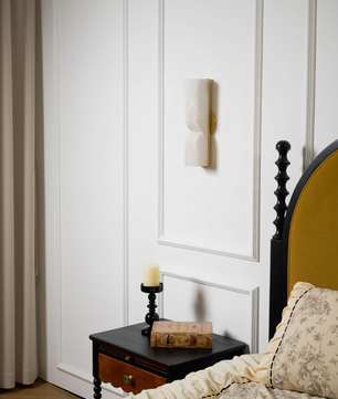 Up Down alabster Wall Sconce