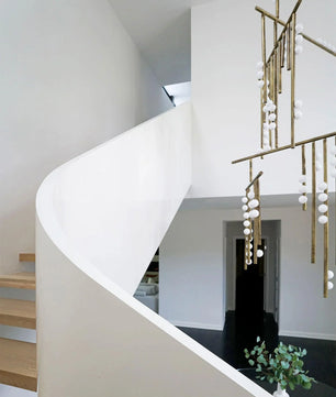 Luminous Cascade Chandelier