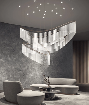 Crystal Spin Customized Chandelier