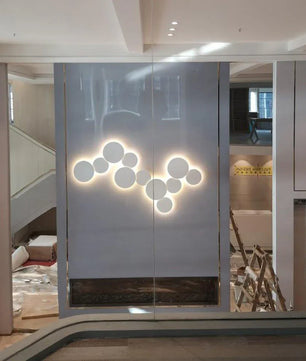 Art Fluorescent Wall Lamp