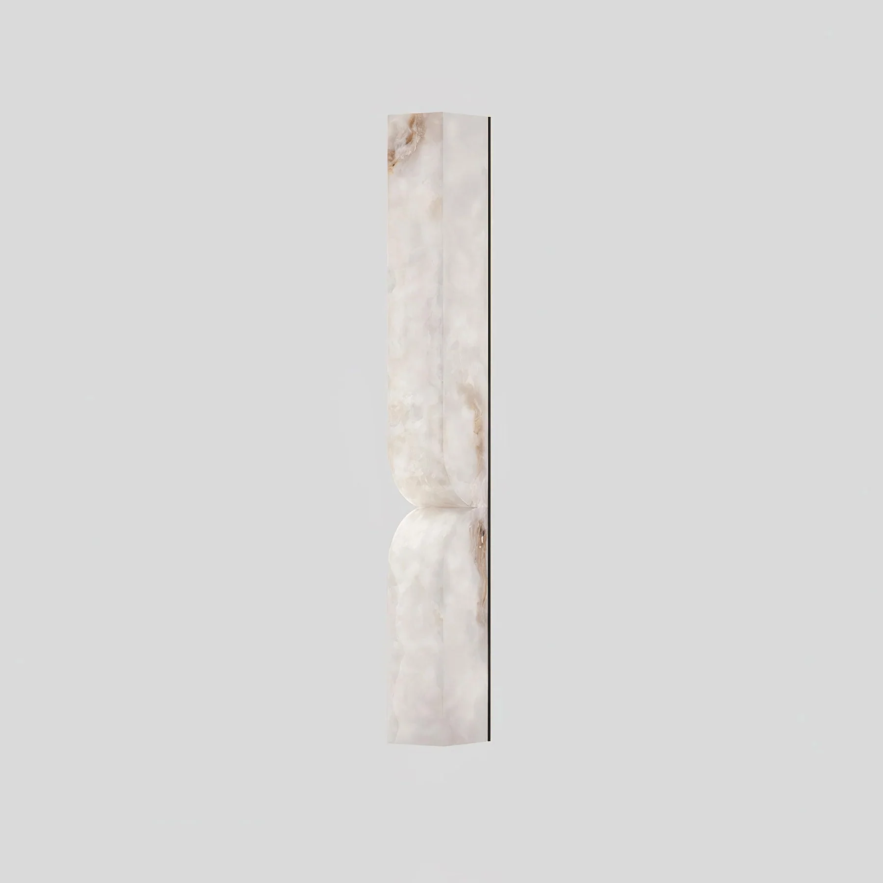 Up Down alabster Wall Sconce