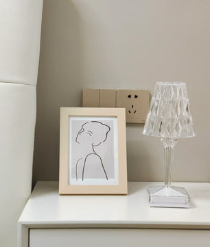 Sparkle Glam Built-in Battery Table Lamp