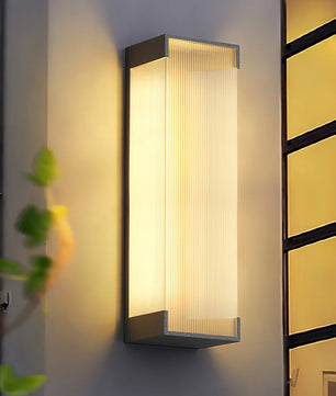 Rectangular Outdoor Wall Light