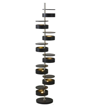 Cylindrical Flow Floor Lamp