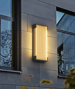Rectangular Outdoor Wall Light
