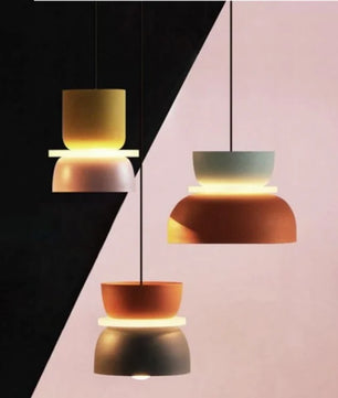 MACRI Color Block Nordic Pendant Light for Living Room