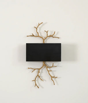 Brass Branch Wall Lamp