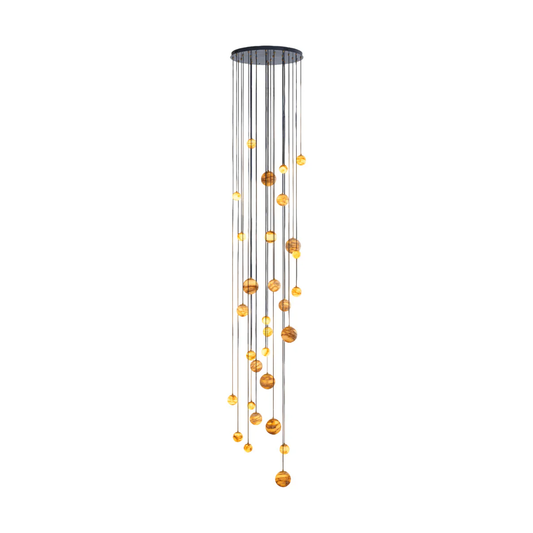 Cascading Art Statement Chandelier