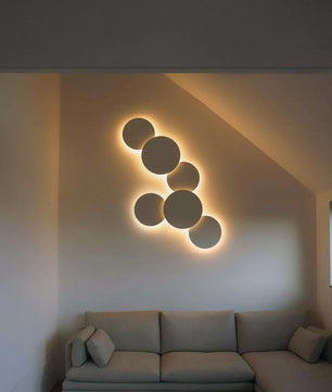 Art Fluorescent Wall Lamp