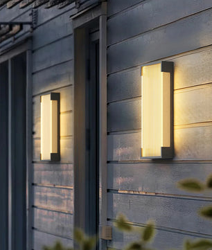 Rectangular Outdoor Wall Light
