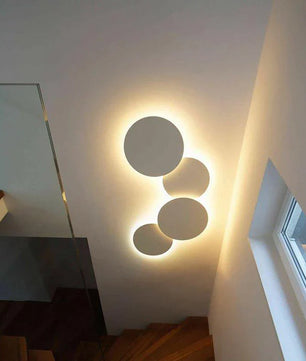 Art Fluorescent Wall Lamp