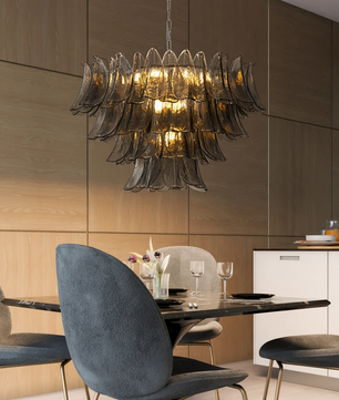 Fumé Oro Chandelier