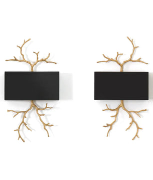 Brass Branch Wall Lamp