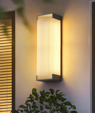 Rectangular Outdoor Wall Light