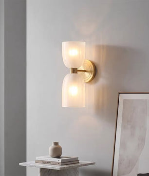 Tulipano Up Down Glass Wall Sconce