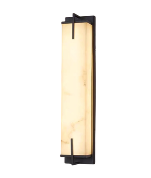 Sentinella Outdoor Marble-Effect Wall Light
