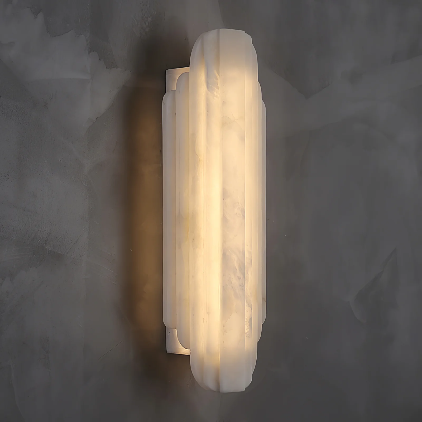 Contemporary Alabaster Wall Sconce