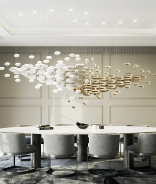 Lustre Bowl Collection Chandelier