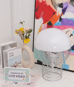 Wire Table Lamp
